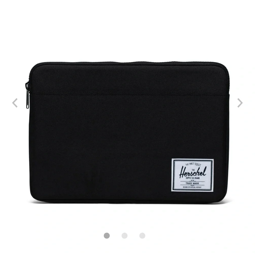 Herschel Supply Company Black Laptop Sleeve